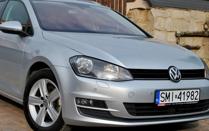 Volkswagen Golf cena 32800 przebieg: 242750, rok produkcji 2014 z Orzesze małe 407